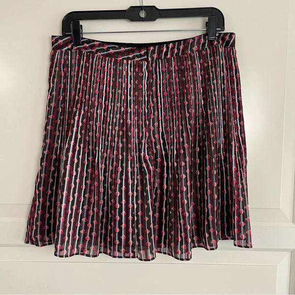 NEW! Reiss Alani Geo Printed pleated Mini Skirt nwt 11962 - Picture 5 of 16